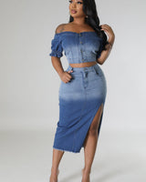 Janay Babe Skirt Set - Palazzo Couture Online