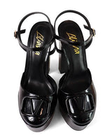 Josy Vera Luxe Platforms - Black - Palazzo Couture Online
