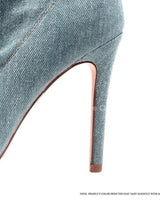 Julene Short Boots with High Heel Statement Design - chic boots by Palazzo Couture
