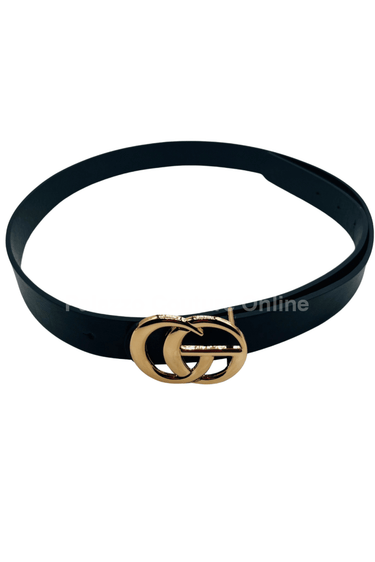 Katy Plain Belt (Black) - Palazzo Couture Online
