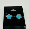 Kiss From A Rose Earrings (Turquoise ) One Size / Turquoise