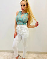 Lace Basic Top - women's sleeveless top