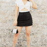 Last Friday Night Crop Top (White) for women - crop top by Palazzo Couture