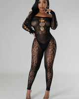 Last kiss Jumpsuit (Black) - Palazzo Couture Online