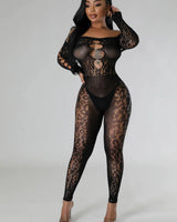 Last kiss Jumpsuit (Black) - elegant jumpsuit for parties and events