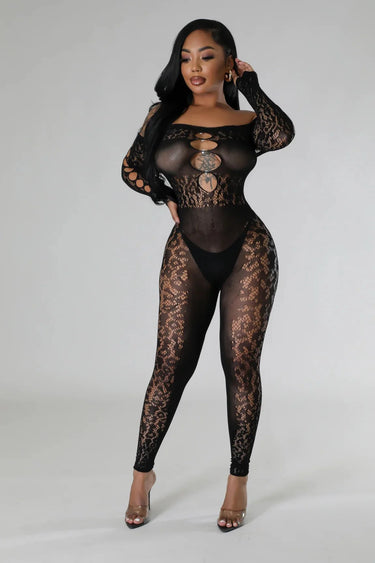 Last kiss Jumpsuit (Black) - elegant jumpsuit for parties and events