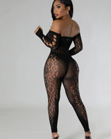 Last kiss Jumpsuit (Black) - chic one-piece by Palazzo Couture
