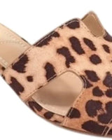 Leopard Block Heel Mule Sandals – Elena Luxe - women's fashion sandals
