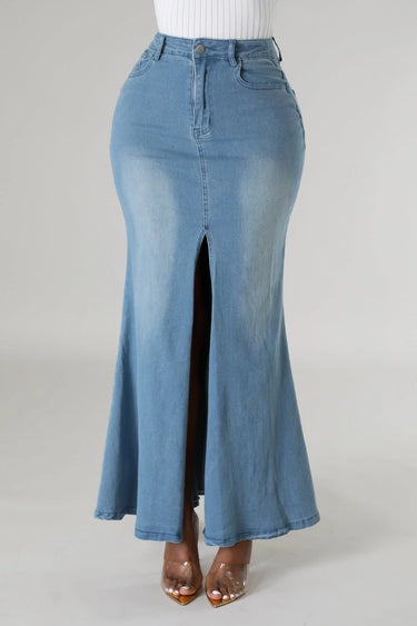 Dream Catchin’ Denim Skirt - view 2