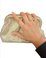 Linked Eleganze Gold Ring - Palazzo Couture Online