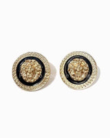 Lion Diva Earrings - Palazzo Couture Online