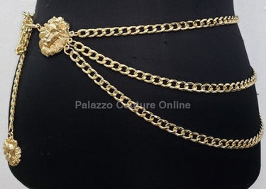 Lioness Chain Belt - Palazzo Couture Online