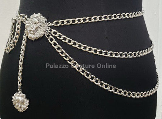 Lioness Chain Belt Siver / One Size