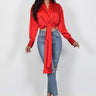 So Lovable Top (Red) for women - crop top by Palazzo Couture