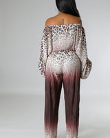 Love You A Latte Pant Set - Palazzo Couture Online