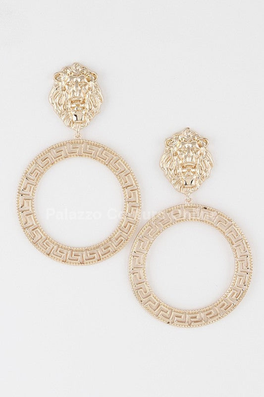 Lucky Lion Earring Earrings