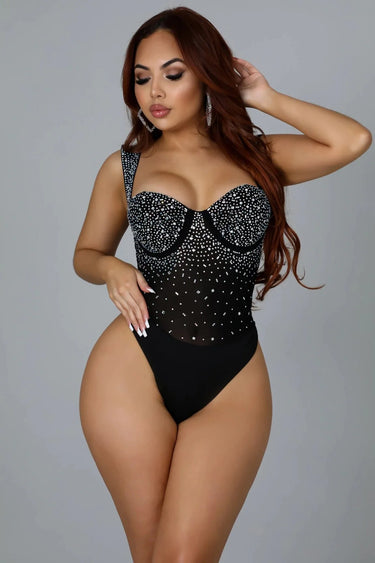 Women's Black skirt set matching style back view