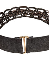 Luna wave Belt - Black - Palazzo Couture Online