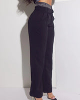 Women's Black matching pant set from Palazzo Couture collection
