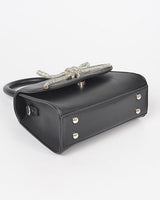 Luxe knit Charm Mini Top Handle Bag - Palazzo Couture Online