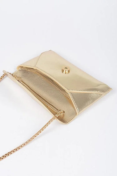 Luxe Metallic  Envelope Clutch - chic clutch by Palazzo Couture