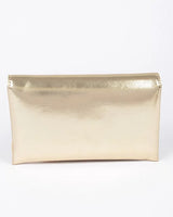 Luxe Metallic  Envelope Clutch - fashion bag for women