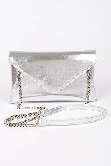 Luxe Metallic  Envelope Clutch - stylish purse for going out