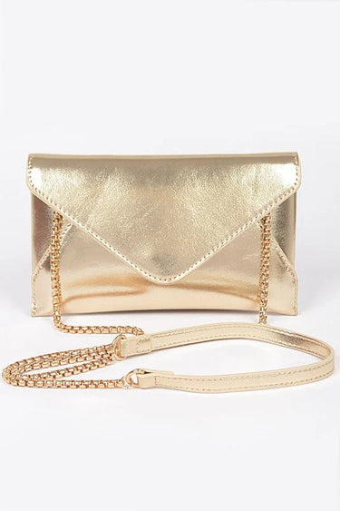 Luxe Metallic  Envelope Clutch for women - bag by Palazzo Couture