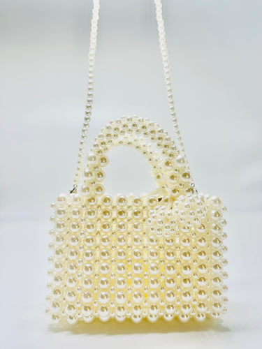 Luxe Pearl Mini Handbag - Palazzo Couture Online