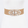 Luxe Radiance Stretch Belt Gold - Palazzo Couture Online