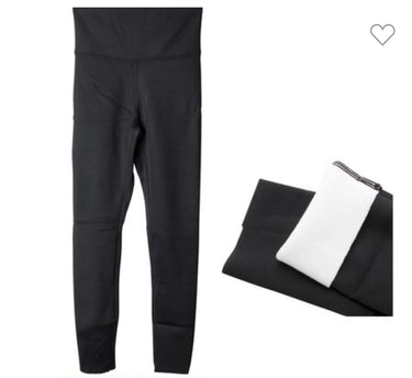 Luxe Warmth High - Waisted Tights (Black) - Palazzo Couture Online