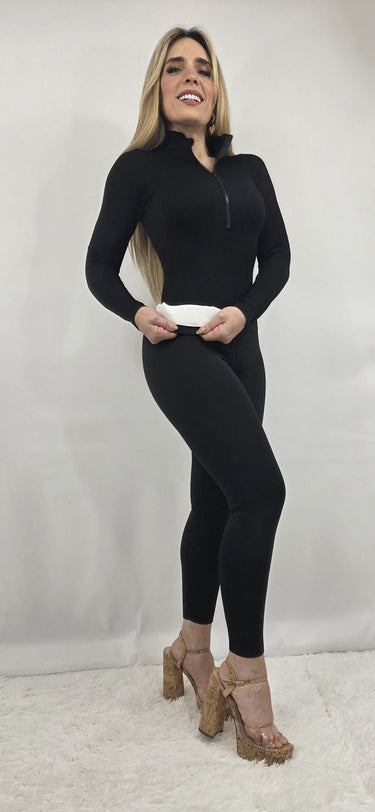 Luxe Warmth High - Waisted Tights (Black) - Palazzo Couture Online