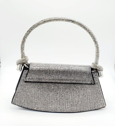 Maddie Rhinestone Handbag (Black) - Palazzo Couture Online