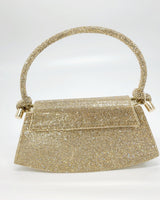 Maddie Rhinestone Handbag (Gold) - Palazzo Couture Online