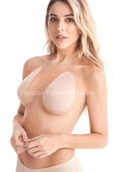 Magic Curves Disposable Adhesive Breast Lift Pasties, Nude, A-D Size, 3 Pairs for women - pasties and nipple covers by Palazz