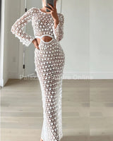 Make You Feel Cover Up Maxi Dress ( White) - vacation cover up for women