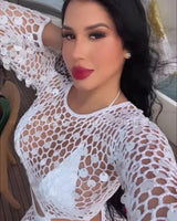 Make You Feel Cover Up Maxi Dress ( White) - Palazzo Couture Online