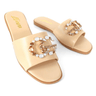 Mandy Elegant Jewel Slide Sandals - Palazzo Couture Online