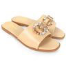 Mandy Elegant Jewel Slide Sandals for women - stylish shoes by Palazzo Couture