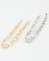 Bejeweled Mariner Chain Bracelet | Palazzo Couture