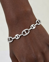 Bejeweled Mariner Chain Bracelet | Palazzo Couture