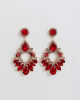 Marquise Crystal Drop Evening Earrings - Palazzo Couture Online
