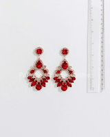 Marquise Crystal Drop Evening Earrings - Palazzo Couture Online