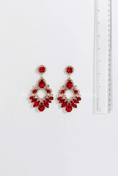 Marquise Crystal Drop Evening Earrings - trendy women's jewelry