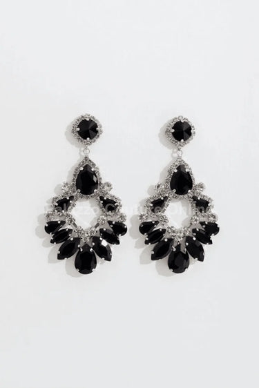 Marquise Crystal Drop Evening Earrings - elegant piece by Palazzo Couture