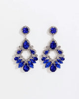 Marquise Crystal Drop Evening Earrings for women - fashion jewelry by Palazzo Couture