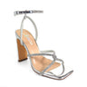 Mayan Luxe Heels Silver - Palazzo Couture Online
