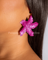 Mermaid Star Earrings (Purple) - Palazzo Couture Online