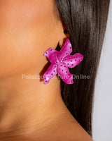 Mermaid Star Earrings (Purple) - women's statement jewelry