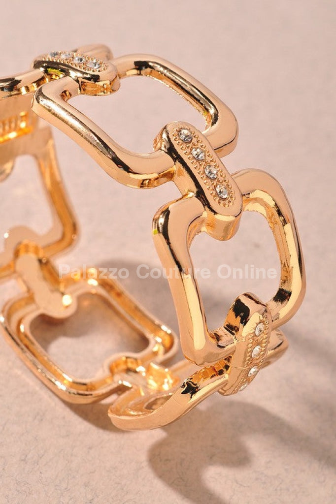 Metal Stainless Steel Bracelet (Gold)